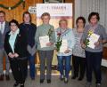 Bild: wro
Bei der Jahreshauptversammlung zeichnete die Frauen-Union langjährige Mitglieder aus. Maria Bauer (Vierte von links), Ehrenvorsitzende Irmgard Hegen (Dritte von links) und MdB a. D. Reiner Meier (Zweiter von links) gratulierten.