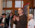 Archivbild: weu
Das Eisenbarth-Festspiel, hier eine Szene aus einer Premierenfeier in den vergangenen Jahren, war für Michael Eckl (vorne) über viele Jahre Lebensschwerpunkt.