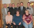 Bild: Susanne Forster
Die Vorstandschaft (hinten, von links) mit Roland Pfefferlein, Kreisvorsitzender Rainer Fischer, erster Vorsitzender Hans-Dieter Dietl, Jörn Schedl, MdB Uli Grötsch, Raphael Bittner, Rainer Böckl, Herbert Kraus, sowie (vorne, von links) Kathrin Hüttner, dritte Bürgermeisterin Susanne Bittner und Beate Schiener.