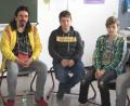 Bild: Hirsch
Jugendsozialarbeiterin Maleen Berger (links) organisierte an der Kreuzbergschule Veranstaltungen zur Suchtprävention.