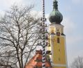 Bild: es
Aus dem Marktbild ist der OWV-Zunftbaum nicht mehr wegzudenken. Die Frage, ob er noch ein Jahr stehenbleiben kann oder aus Sicherheitsgründen bereits in diesem Jahr umgelegt werden muss, beschäftigt den Vorstand.