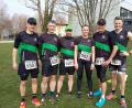 Bild: wat
Die Läufer der DJK freuen sich über gute Ergebnisse beim 22. Frühjahrslauf in Weiden.