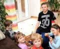 Bild: njn
Lukas Diesenbacher schnupperte in den Alltag des Regenbogen-Kindergartens.