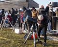 Archivbild: weu
Zum fünften „Tag der Astronomie“ erwarten die Sternenfreunde Dieterskirchen wieder viele Besucher.
