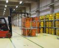Bild: we
In der Lagerhalle der Landessammelstelle Bayern in Mitterteich werden schwach und mittelradioaktive Abfälle in Fässern aufbewahrt.