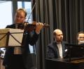 Bild: weu
Niklas Liepe (Violine) und Nils Liepe (Klavier) erwiesen sich beim Konzert der Freunde der Kunst als kongeniale Partner und begeisterten das Publikum.