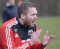 Bild: ref
Engagiert an der Außenlinie: Sorghofs Interimstrainer Florian Zippe.