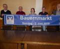 Bild: rn
Die Macher des 6. Eschenbacher Bauernmarkts sind (von links) Karl Lorenz, Peter Lehr, Petra Schäffler, Dieter Kies und Hans Winter.