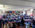 Bild: ens
Der Kinderbasar der Feuerwehr Moosbach war gut besucht.