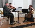 Bild: aks
Klassischer Auftakt mit Schubert und dem Streich-Trio Hubert.