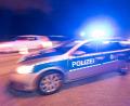 Bild: Patrick Seeger
Ein Polizeifahrzeug steht mit Blaulicht auf der Straße. Foto: Patrick Seeger/dpa
