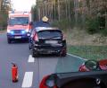Bild: jma
Ins Heck dieses schwarzen Wagens krachte ein weiteres Auto.