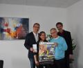 Bild: Julian Fischer
Das Programm für den 22. Diabetikertag stellen (von links) die Diabetologen Dr. Georg Aderbauer und Dr. Susanne Friedrich-Kraus mit Karl-Heinz Stupka (Diabetikerbund Bayern) und Professor Frank Kullmann, Chefarzt der Medizinischen Klinik I, vor.