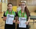 Bild: exb
Eva Wittmann (links) und Rebekka Heigl belegten beim Qualifikationsturnier die Plätze eins und zwei.