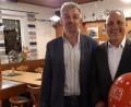 Bild: wwl
SPD-Bürgermeisterkandidat Roger Hoffmann, EU-Abgeordneter Ismail Ertug und SPD-Kreisvorsitzender Uwe Bergmann (von links) kämpfen bei der Bürgermeister- und Europawahl um jede Stimme.