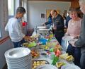 Bild: enz
Beim Brunch der KLJB Wernersreuth griffen die Gäste gern zu