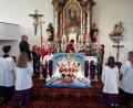 Bild: exb
Zahlreiche Gläubige hatten sich zum Familiengottesdienst versammelt.