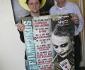 Bild: fph/ryb
Das letzte Programm-Plakat: Uwe Kuchenbäcker (links) und Horst Elsner, die zuletzt den Filmfokus als Zwei-Mann-Team am Laufen hielten, nehmen schweren Herzens Abschied von der Sonderfilmreihe.