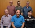 Bild: dob
Spartenleiter bleibt Norbert Puff, Stellvertreter und Schriftführer Manfred Karl und Kassier Hermann Bibel (von rechts nach links). Thomas Groß aus dem Vorstand der SpVgg möchte junge Leute für den Kegelsport begeistern.