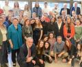 Bild: Kunz
Bestens gelaunt trotz Krisenstimmung in Europa: Schüler und Schülerinnen aus Macerata und Weiden.