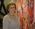 Bild: ubb
Angelika Sticht freut sich, wenn viele Besucher bis 14. Juli in ihre Ausstellung finden.