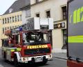 Bild: Petra Hartl
Einsatz in der Oberen Nabburger Straße in Amberg am Dienstagmittag: Die Feuerwehr kann wieder abrücken.
