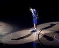Bild: Tony Gutierrez
Dirk Nowitzki wird nach dem Heimspiel der Dallas Mavericks verabschiedet. Foto: Tony Gutierrez/AP