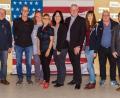 Bild: lep
Die „Flying Boots“ sind gut aufgestellt. Einstimmig bestötigen sie den kompletten Vorstand für die nächsten zwei Jahre. Bürgermeister Peter Lehr (links) und stellvertretender Stadtverbandsvorsitzender Michael König (rechts) leiten die Neuwahlen.