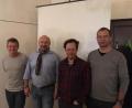 Bild: luf
Die Neuwahlen waren bei der Amberger Luftsportgruppe reine Formsache. Alle Vorstandsmitglieder blieben im Amt (von links): Schatzmeister Gerhard Götz, stellvertretender Vorsitzender Pierre Lenk, Schriftführer Felix Domke und Vorsitzender Jörg Pfab. Es fehlt Hans Rogenhofer.