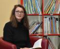 Bild: rgr
Gudrun Müller liest in der Stadtbücherei "St. Michael" aus ihren Novellen vor.