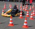 Bild: kro
Faszination Kartsport - ein Tanz durch die eng gesteckten Pylonen.