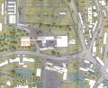 Bild: Stadt Tirschenreuth
In dem aktuellen Konzept rückt die Turnhalle über die Straße und verdrängt das vorhandene Gebäude. Mit einem Übergang wird die Sportstätte dann mit einem weiteren Neubau, der Raum für die Ganztagsbetreuung schafft, verbunden. Schon im Herbst dieses Jahres soll der Abbruch des "roten Schulhauses" erfolgen.