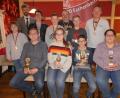 Bild: rn
Gregor Forster, Luisa Ulrich, Marc Üblacker und Tina Wittmann (von links) wurden Stadtmeister im Blasrohrschießen. Die Zweit- und Drittplatzierten erhielten Medaillen.