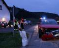 Bild: jma
Quasi vor der Haustür der Feuerwehr Achtel sind am Freitag zwei Autos zusammengestoßen.