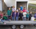 Bild: mmj
Der eifrige Nachwuchs beim Gartenbauverein, für den Claudia Kulzer wieder interessante Stunden organisierte.