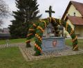 Bild: ü
Der Osterbrunnen in Neuzirkendorf.