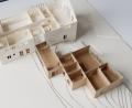 Bild: exb
So sieht das Modell für die Erweiterung des Kindergartens aus, das das Architekturbüro Wild und Wilnhammer gefertigt hat.