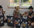 Bild: gz
Die leidenschaftlichen Musiker von "blech 5ünf" sorgen am Tag des Bieres für musikalische Kurzweil.