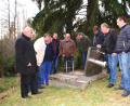 Bild: enz
Zu Beginn der jüngsten Gemeinderatssitzung besichtigte der Marktrat die Quellen der Wasserversorgung.