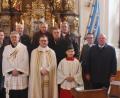 Bild: rha
Ehrung langjähriger Sodalen in der Pfarrkirche Vilseck (vorn, von links): Diakon Dieter Gerstacker, Zentralpräses Markus Brunner, Ministrant David Friedrich und Präfekt Michael Koller; hinten (von links): Kirchenpfleger Thomas Pröls, Willibald Englhardt, Hans-Ludwig Adam, Josef Amann, Josef Lindner und Bannerträger Michael Koller jun.