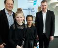 Bild: exb
Von links Musikschulleiter Erwin Jahreis (Städt. Musikschule Marktredwitz), Anna Haberkorn, Honie Whitted und Musikschulleiter Tobias Böhm (Kreismusikschule Tirschenreuth).