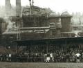 Bild: exb
Fußball beim SV Luitpoldhöhe auf dem legendären Schlackenberg mit der Tribüne, die 1952 gebaut wurde.