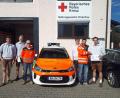 Bild: nag
Die Faschterer Kirwaburschen übergaben eine Spende an die HVO-Gruppe in Hirschau (von links.): Michael Demleitner, Max Nagler, HVO-Leiter Daniel Reger, Christian Auer, Bereitschaftsleiter Johannes Sellmeyer und Sebastian Reindl.