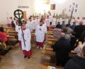 Bild: hai
Erstmals begehen die Gläubigen der Pfarreiengemeinschaft Kirchenlaibach und Mockersdorf die Karwoche und das Triduum Sacrum mit der Auferstehungsfeier in der Pfarrkirche Kirchenlaibach.
