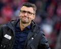 Bild: Sven Hoppe
Michael Köllner, ehemaliger Trainer von Nürnberg, steht im Stadion. Foto: Sven Hoppe/Archiv