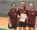 Bild: exb
Die Klardorfer Mädchen holen sich den Tischtennis-Titel.	Bild: exb