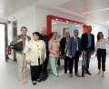Bild: ubb
Eine kleine Gruppe des CSA-Vorstand um Vorsitzenden Huberth Rosner (Zweiter von rechts) ließ sich von Krankenhausleiterin Claudia Kost (rechts) die neue Notaufnahme zeigen.
