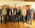 Bild: ibj
Dem neuen Vorstand der Jagdgenossenschaft Süß um Jagdvorsteher Hans Lederer (Dritter von rechts) gratulieren Jagdpächter Richard Sichelstiel (Zweiter von links), Bürgermeister Bernhard Lindner und Jagdpächter Georg Geilersdörfer (ab Vierter von links) sowie Jagdpächter Josef Sichelstiel (Vierter von rechts).