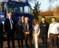 Bild: gf
Zuversicht hinsichtlich des Neubaus der THW-Unterkunft in Amberg strahlen Paul Johannes Fietz (Vorstandsmitglied der Bundesimmobilienanstalt/Dritter von links)) und CSU-Bundestagsabgeordneter Alois Karl (Vierter von rechrs) aus. Ortsbeauftragter Marco Hubert (Zweiter von links) ist von den Verzögerungen aber eher genervt.