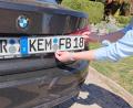 Bild: lue
Die meisten Fahrzeuge im Landkreis sind mit den Kennzeichenkürzeln TIR oder KEM unterwegs.